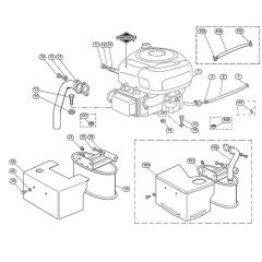 Engine for Stihl/Viking MT 585