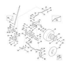 Steering & Front Wheel for Mowers