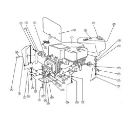 Engine for Stihl/Viking MT 640