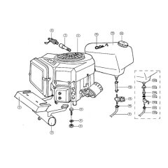 Engine for Stihl/Viking MT 680