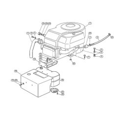 Engine for Stihl/Viking MT 740