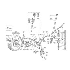 Steering for Stihl/Viking MT 785