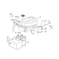 Engine MT 785 for Mowers