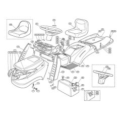 Moulding for Stihl/ Viking MT 785 S