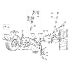 Steering for MT 785 S Mowers