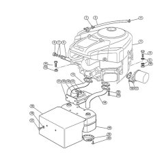 Engine for Stihl/Viking MT 790