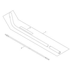 Main Pipe for Shindaiwa MTA-LE/S