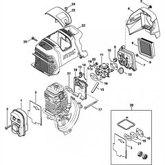 Muffler & Air Filter Assembly