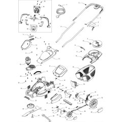Flymo MULTIMO 340 XC Assembly