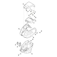 Housing Assembly for Stihl MVP 600.1