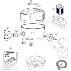 Numatic NBV190NX Assembly