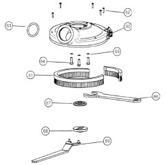 Brush Assembly for Norton Clipper CG125 Floor Grinder