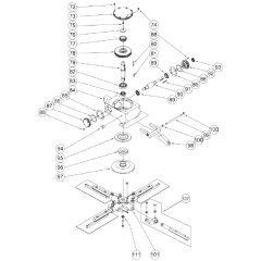 Cutting Head Assembly for Norton Clipper CT901ME Power Float