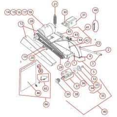 Cutting Head Assembly for Norton Clipper ISC Masonry Saw