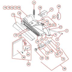 Cutting Head Assembly for Norton Clipper ISM Masonry Saw