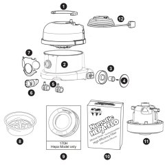 Numatic HVR170H Assembly