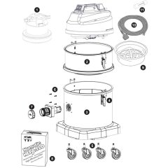 Numatic MES570 Assembly