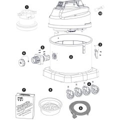 Assembly for Numatic NED570