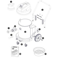 Numatic NED900A Assembly