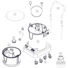 Main Assembly for Numatic NHL15