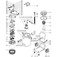 Numatic WVD2000AP Assembly