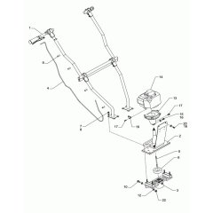 Drive Assembly for Wacker P31A Screed