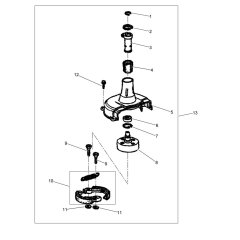 Clutch Housing Assembly for Wacker P31A Screed