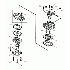 Carburettor Assembly for Wacker P35 Screed