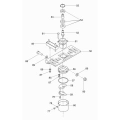 Blade Adapter Assembly for Wacker P35A Screed