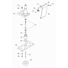 Drive Assembly for Wacker P35A Screed