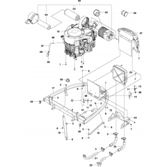Engine Assembly for Husqvarna
