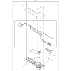 Lever Assembly for Makita DBC260U