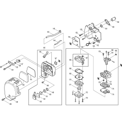 Handle Assembly for Makita EBH253L