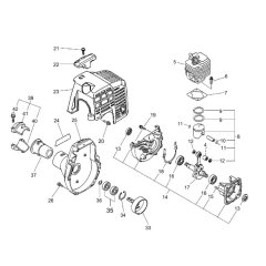 ECHO PAS-2400 Parts