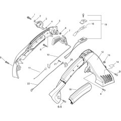 Handle for ECHO PB-255ES