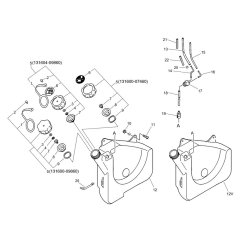Fuel Tank for ECHO PB-6000
