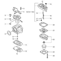 Carburetor for ECHO PB-650