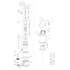 Makita PF1110 Pump Assembly