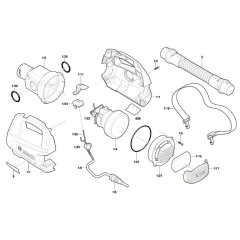 Spray Pistol Assembly for Bosch