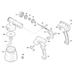 Spray Pistol Assembly