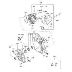 Crankcase Assembly for Wacker PG3