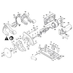 Circular Hand Saw Assembly