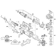 Bosch PMF 350 CES Assembly