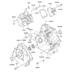 Cylinder & Crankcase for PP4000
