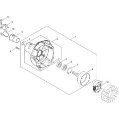 Clutch for ECHO PPF-236ES