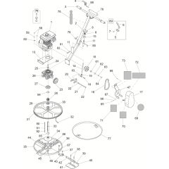 Main Assembly for Belle Pro 600X