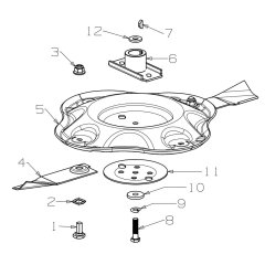 Blade Assembly for Morrison Mower