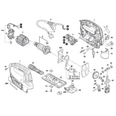 Jig Saw Assembly for Bosch