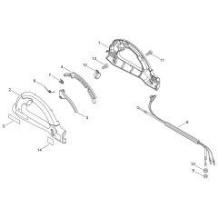 Throttle for Shindaiwa PT262S