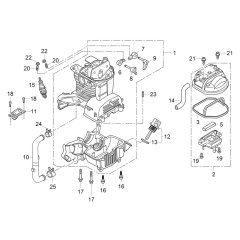 Crankcase Assembly for PV35A